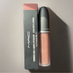 MAC Powder Kiss Liquid Lipcolour Lipstick | 997 OVER THE TAUPE | Full Size | NWB